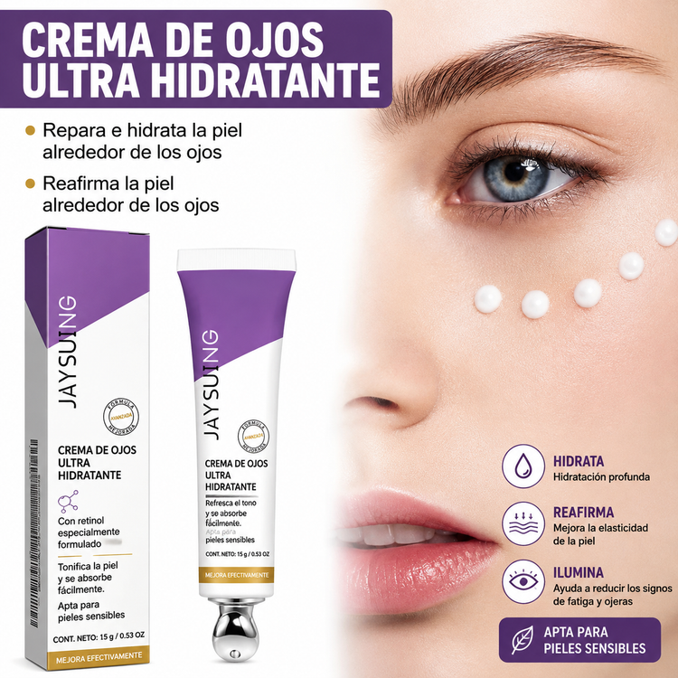 Crema de ojos ultra hidratante